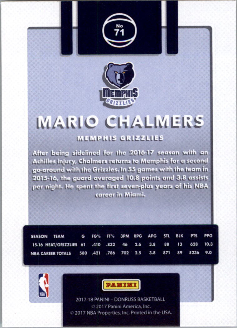 2017-18 Donruss Basketball Card Pick (Base)