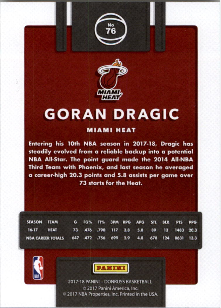 2017-18 Donruss Basketball Card Pick (Base)