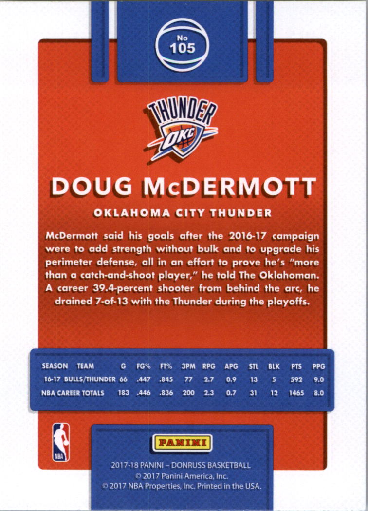 2017-18 Donruss Basketball Card Pick (Base)