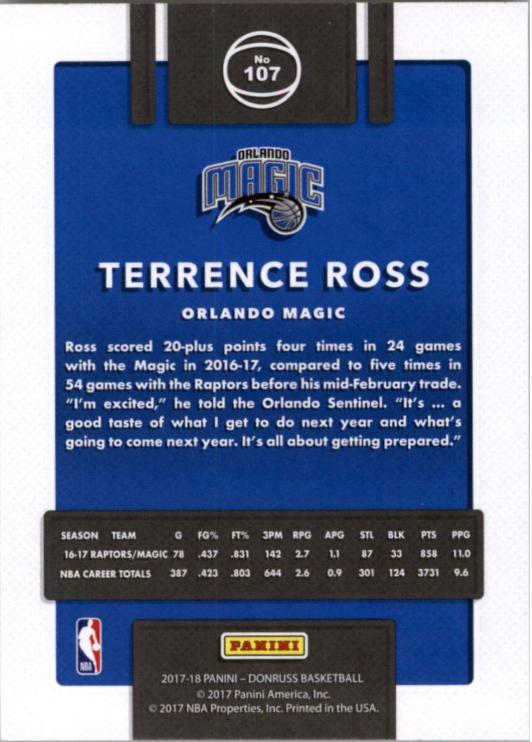 2017-18 Donruss Basketball Card Pick (Base)