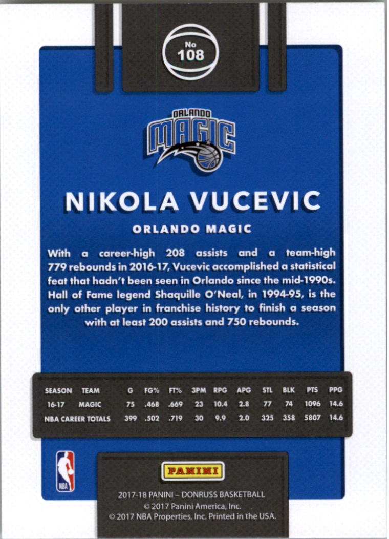 2017-18 Donruss Basketball Card Pick (Base)