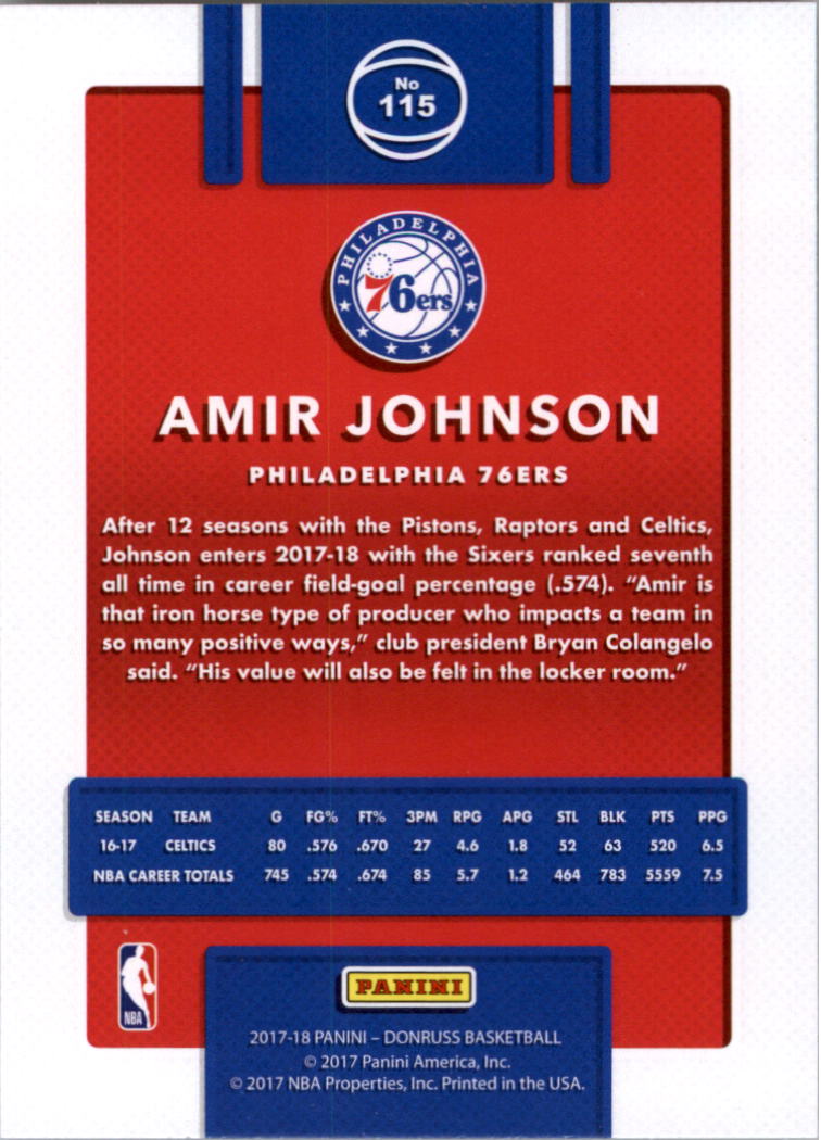 2017-18 Donruss Basketball Card Pick (Base)