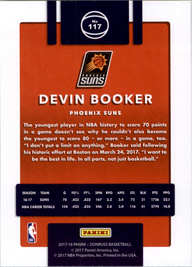 2017-18 Donruss Basketball Card Pick (Base)