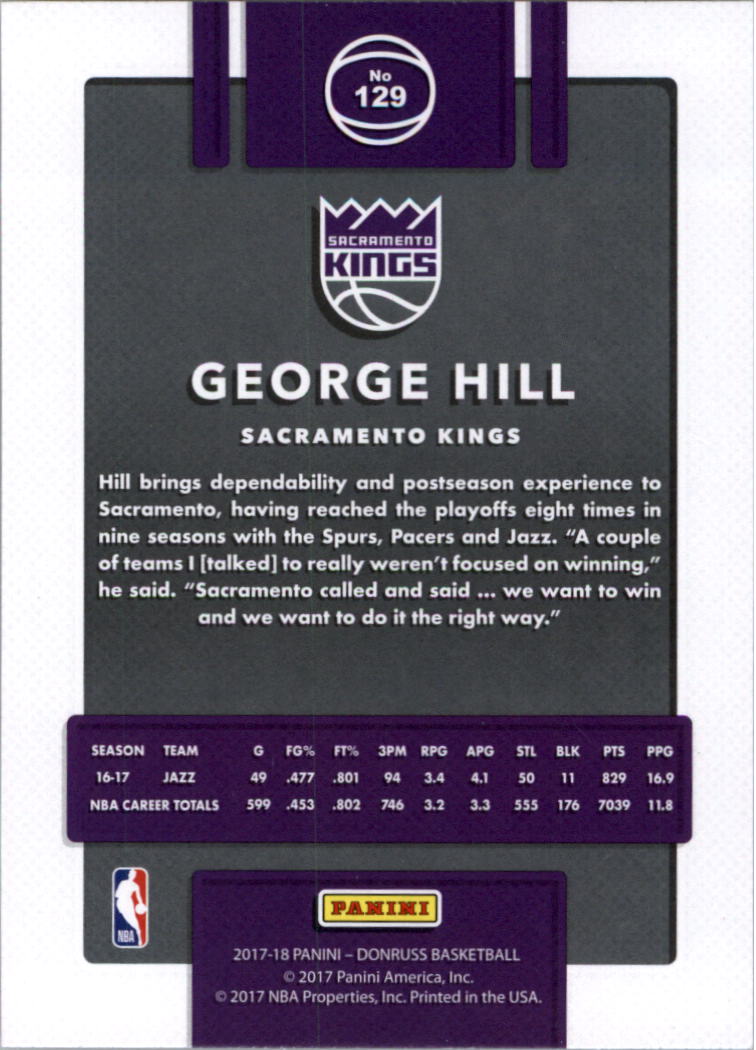 2017-18 Donruss Basketball Card Pick (Base)