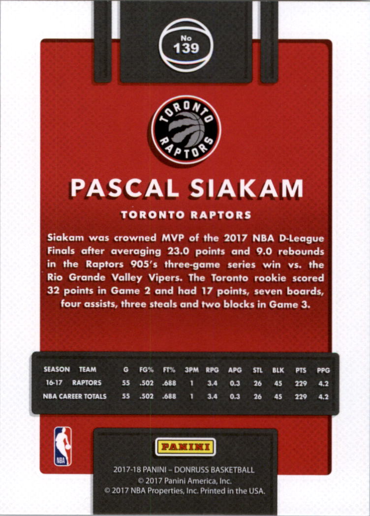 2017-18 Donruss Basketball Card Pick (Base)