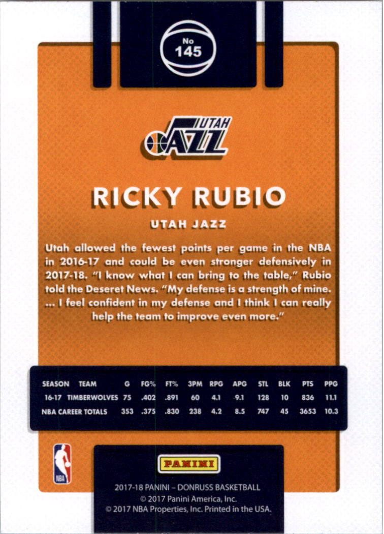 2017-18 Donruss Basketball Card Pick (Base)