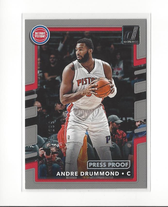 2017-18 Donruss Press Proof Silver #43 Andre Drummond