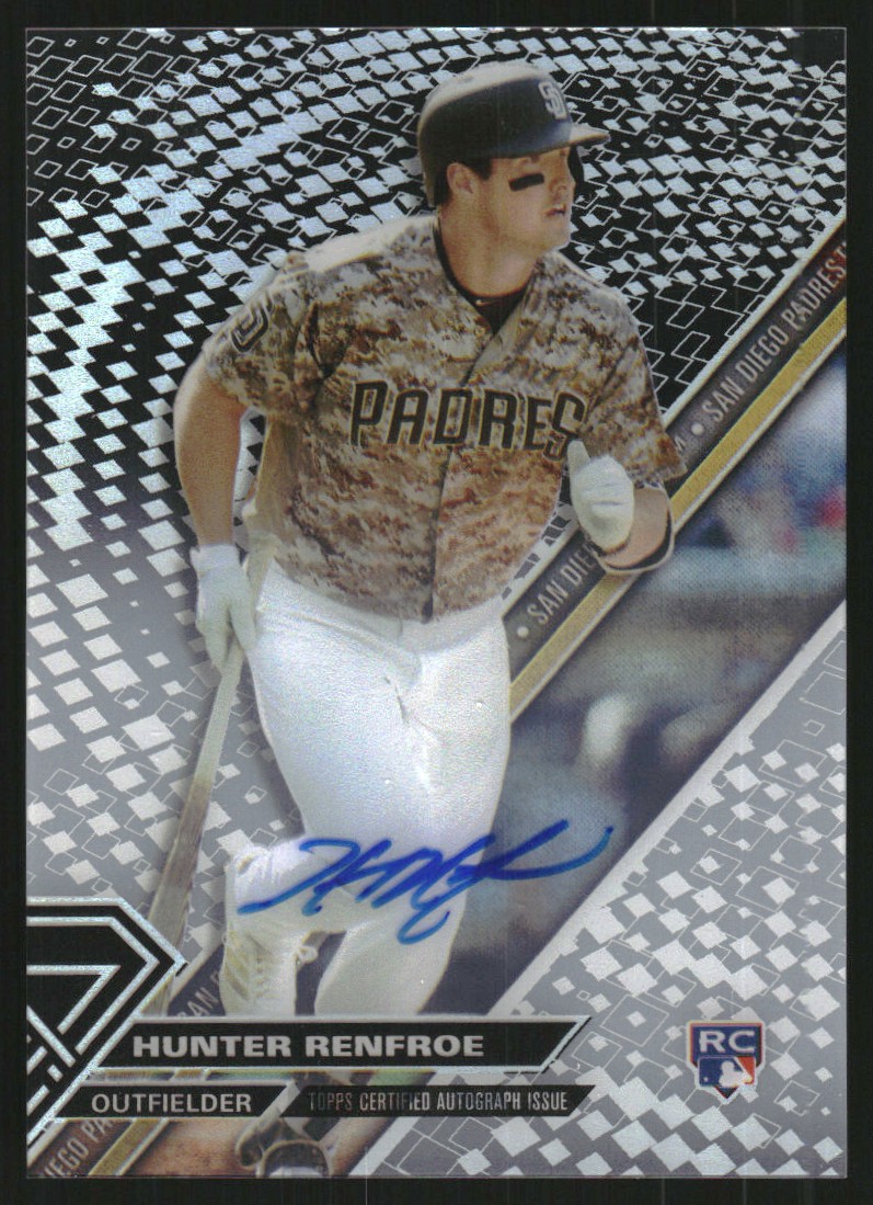 2017 Topps High Tek Autographs #HTHR Hunter Renfroe