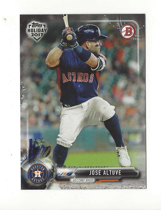 2017 Bowman Topps Holiday #THJAL Jose Altuve