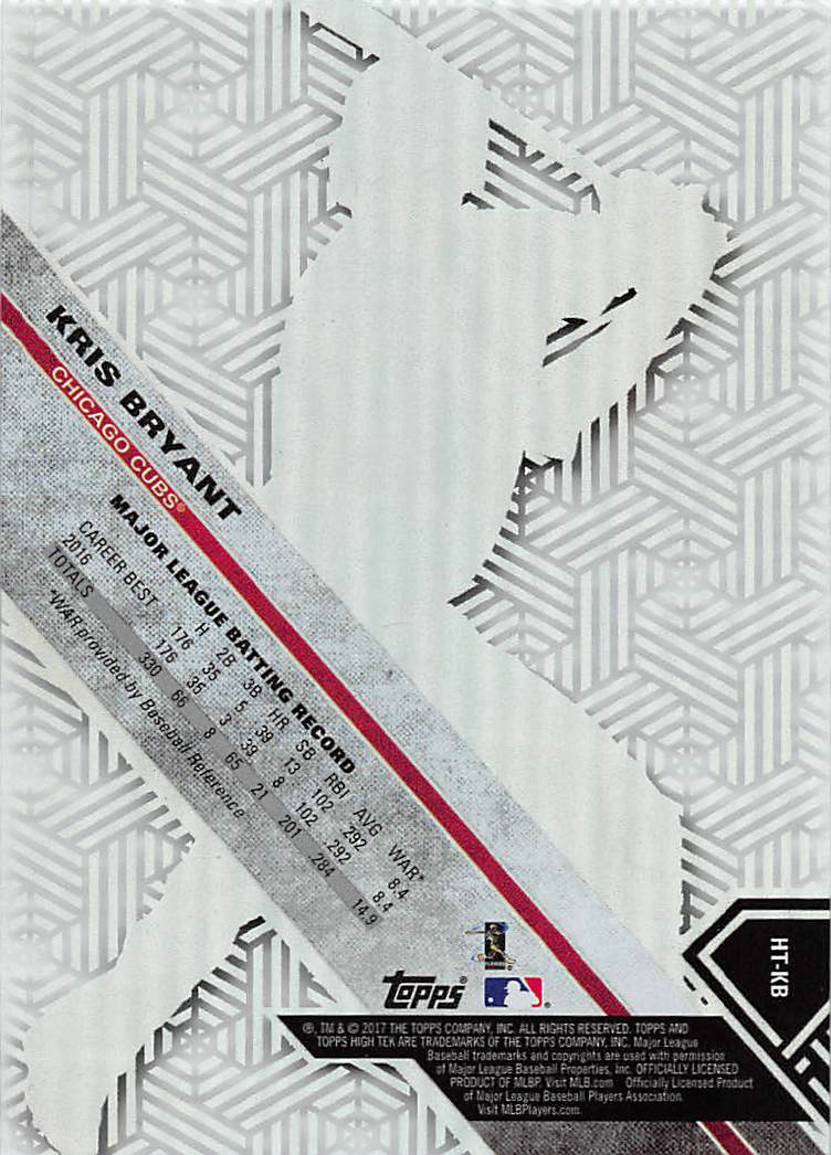 2017 Topps High Tek Baseball Braid Parallel Singles - You Choose - Picture 29 of 47