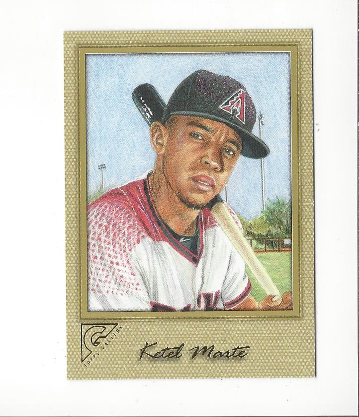 2017 Topps Gallery Canvas #97 Ketel Marte