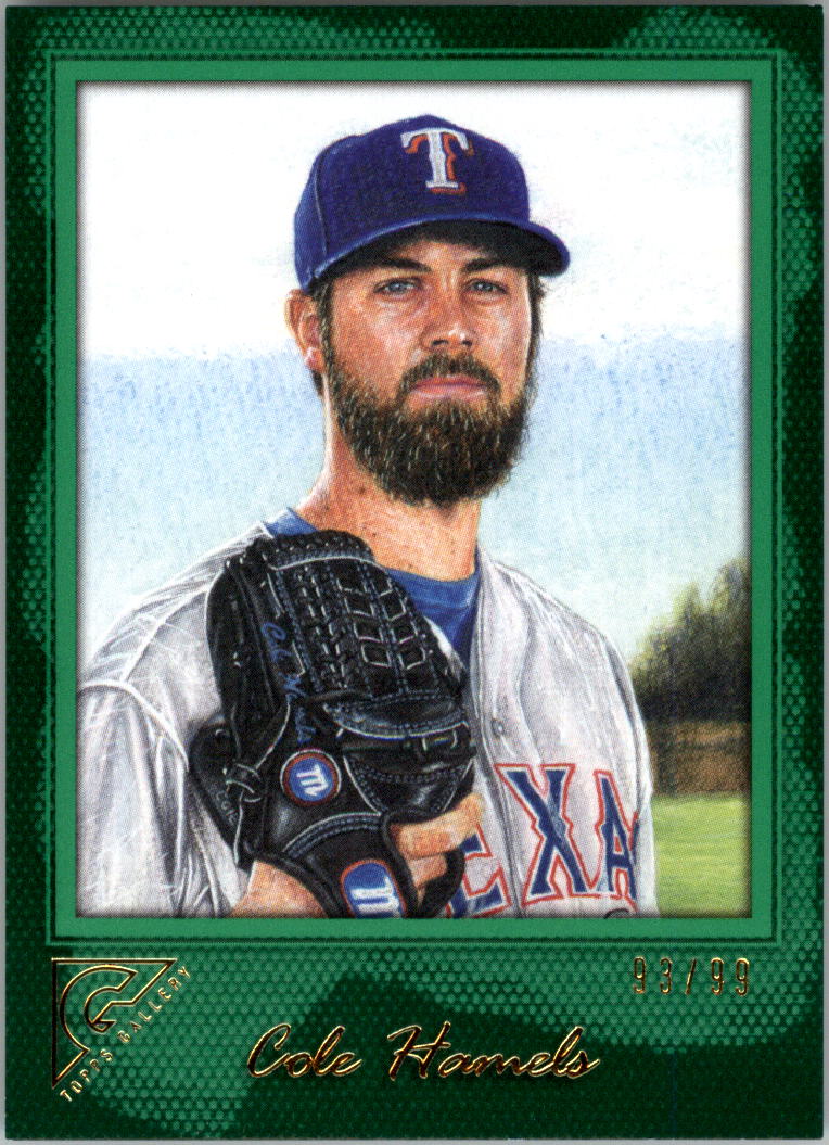 2017 Topps Gallery Green #101 Cole Hamels