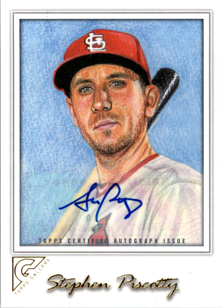 2017 Topps Gallery Autographs #76 Stephen Piscotty