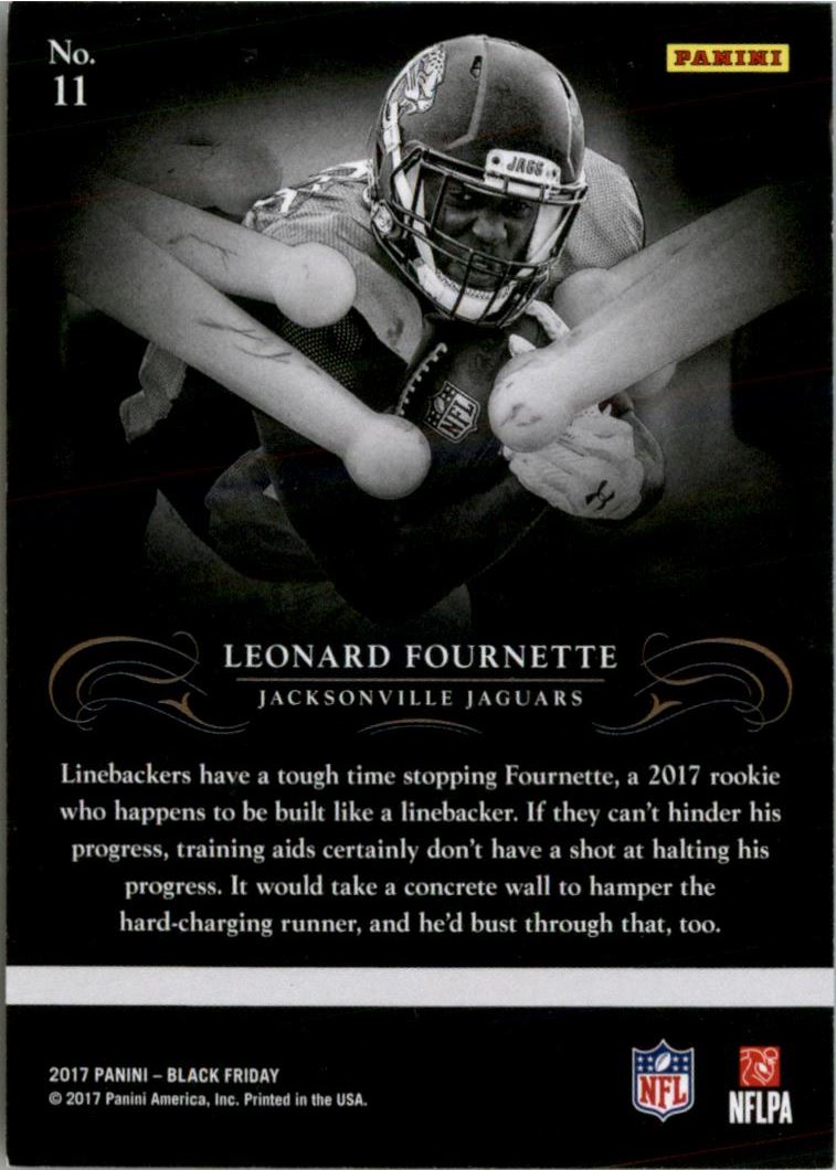 2017 Panini Black Friday Panini Collection #11 Leonard Fournette