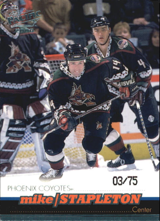 1999-00 Pacific Ice Blue #327 Mike Stapleton