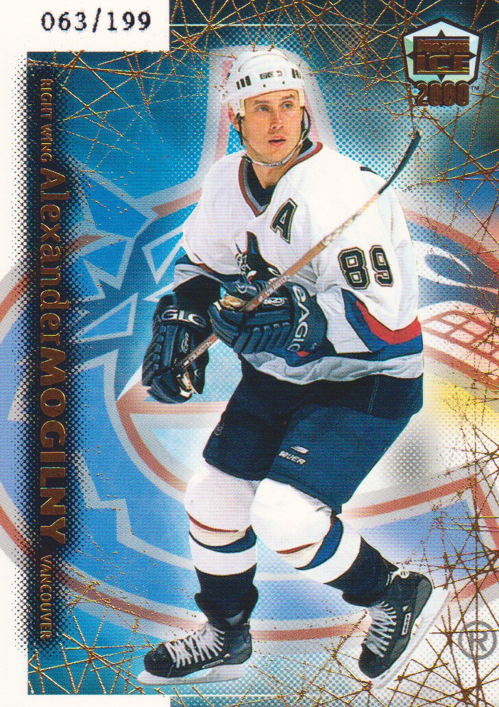1999-00 Pacific Dynagon Ice Gold #195 Alexander Mogilny