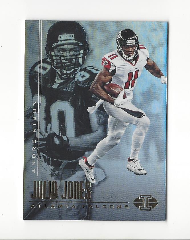 2017 Panini Illusions #41 Andre Rison/Julio Jones