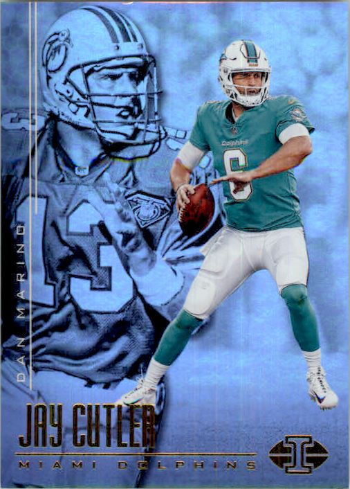 2017 Panini Illusions #55 Dan Marino/Jay Cutler