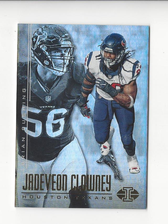 2017 Panini Illusions #92 Brian Cushing/Jadeveon Clowney