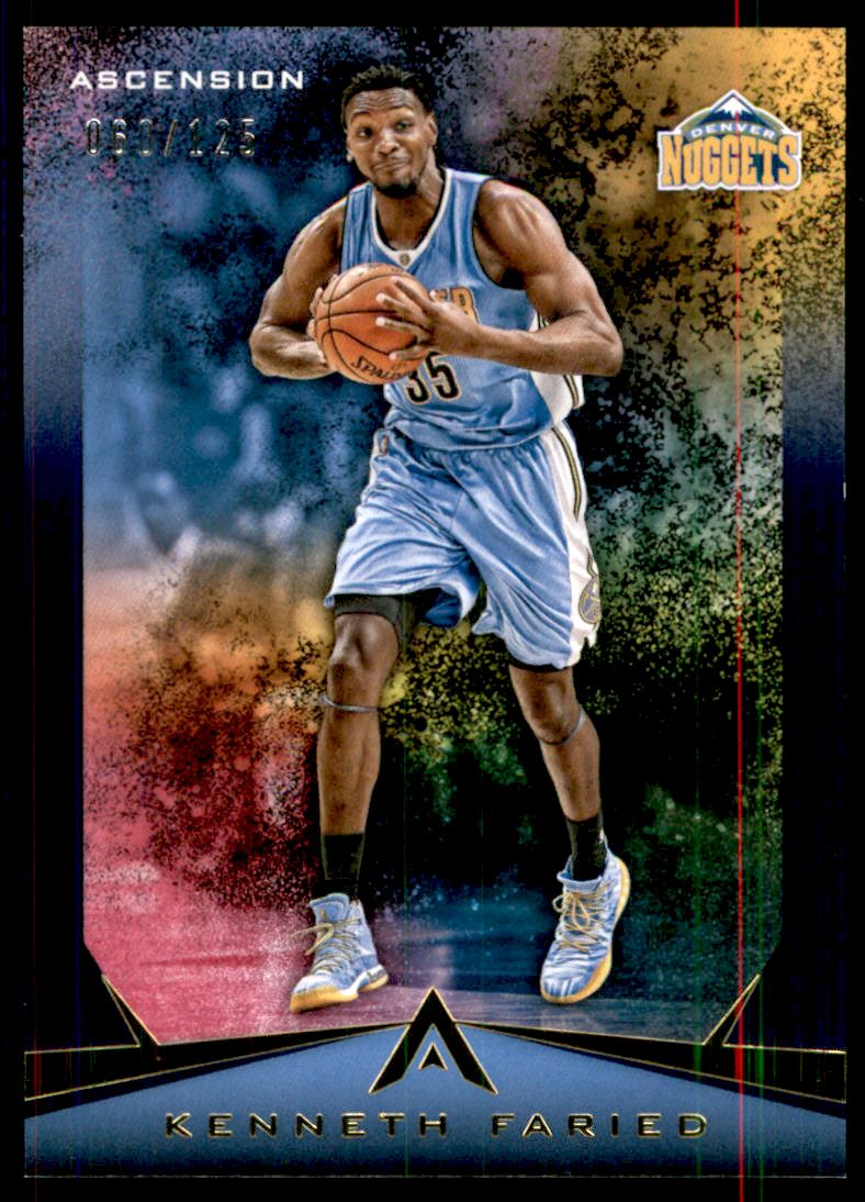 2017-18 Panini Ascension Blue #31 Kenneth Faried