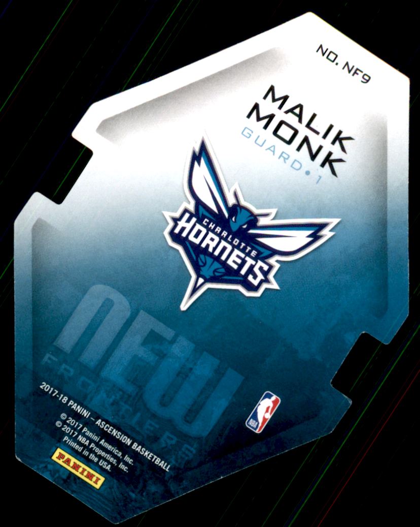 2017-18 Panini Ascension New Frontiers Die Cuts #9 Malik Monk