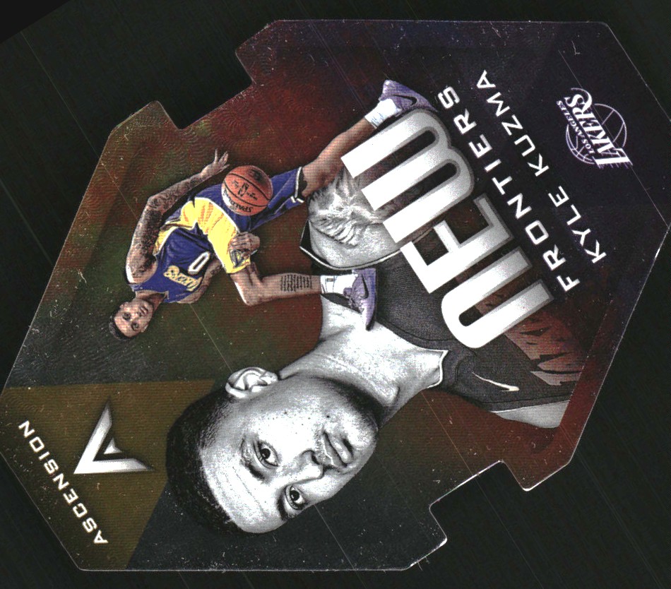 2017-18 Panini Ascension New Frontiers Die Cuts #12 Kyle Kuzma