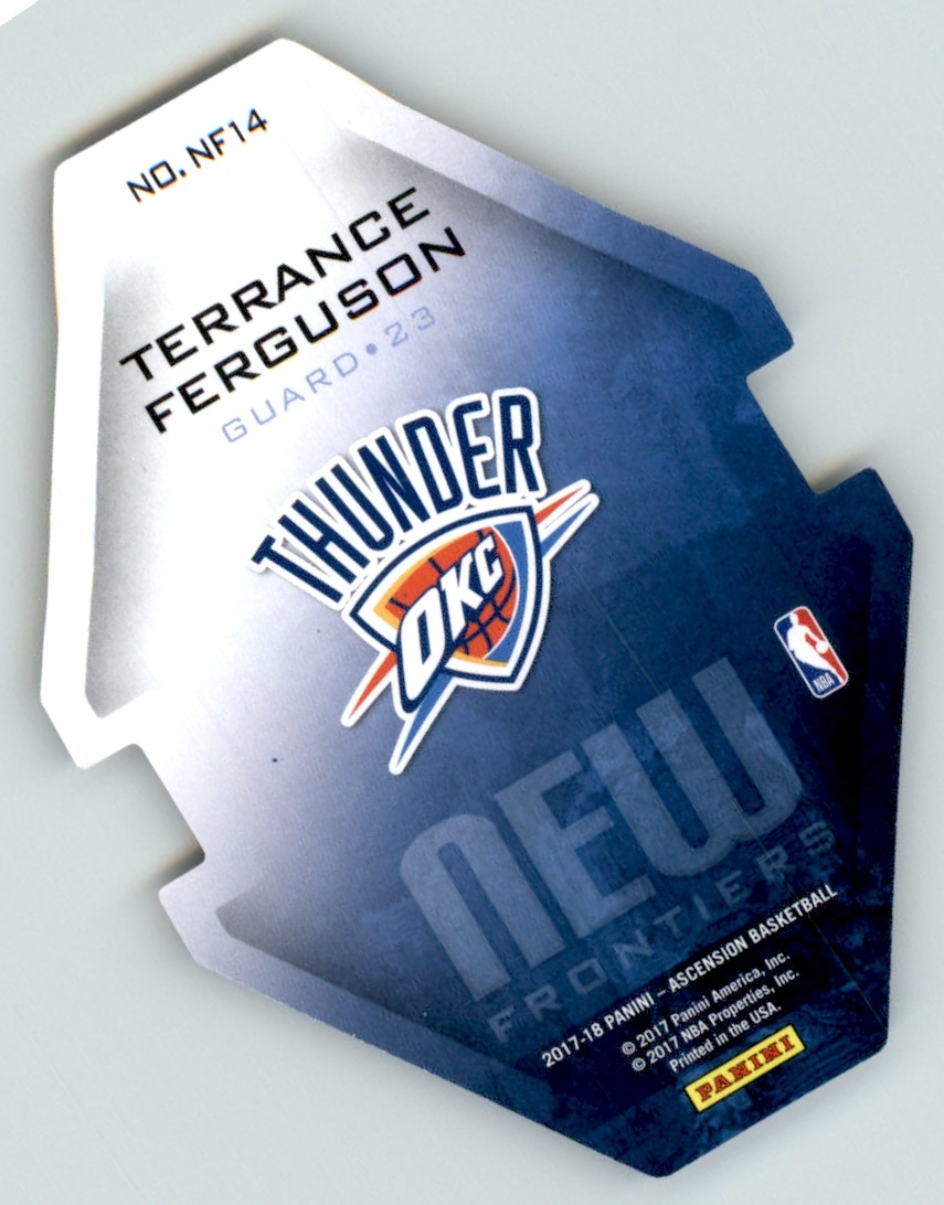 2017-18 Panini Ascension New Frontiers Die Cuts #14 Terrance Ferguson