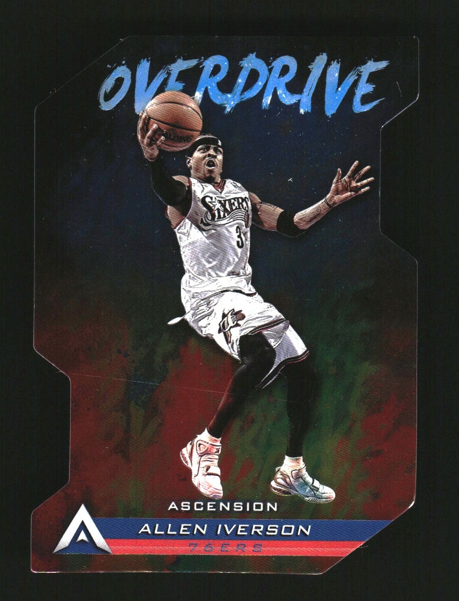 2017-18 Panini Ascension Overdrive Die Cuts #6 Allen Iverson
