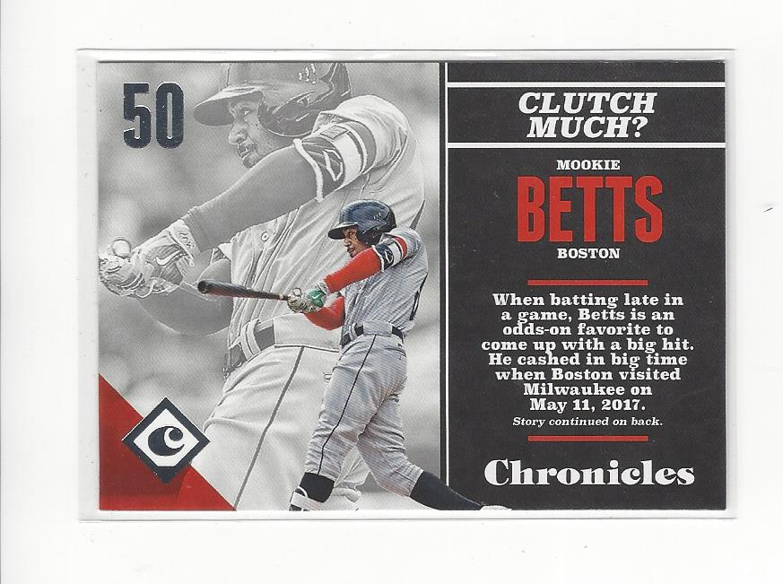 Mookie Betts cards (2015-2023) Red Sox Dodgers - You Choose - Picture 35 of 201