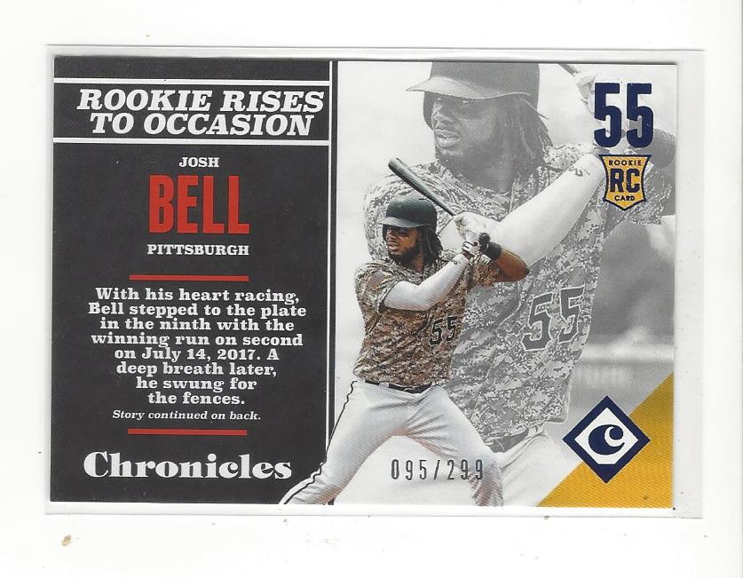 2017 Panini Chronicles Blue #112 Josh Bell