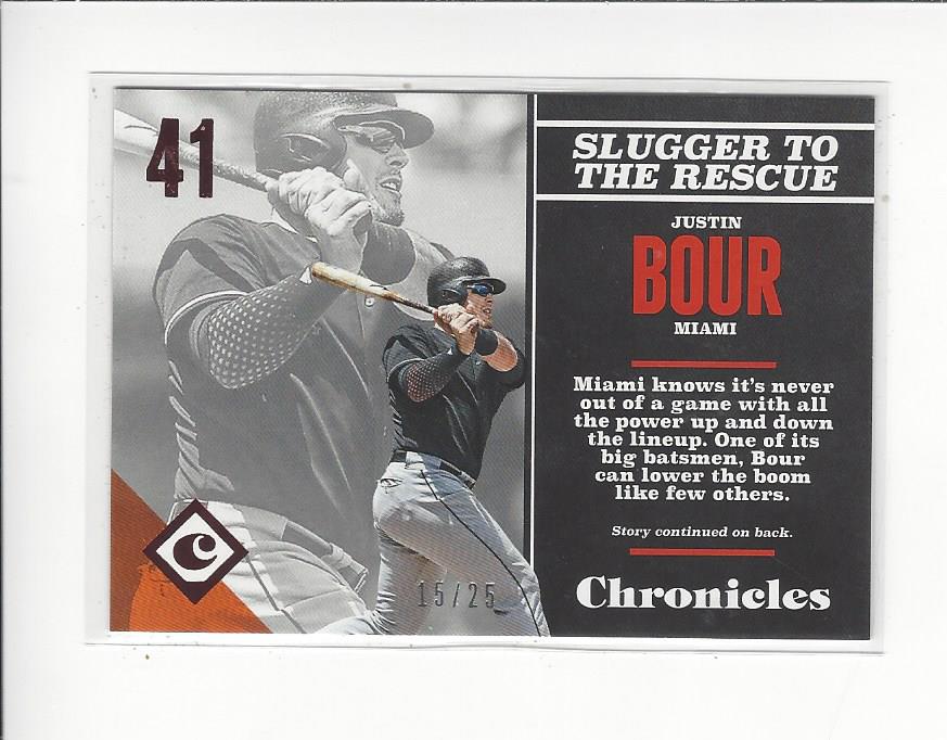 2017 Panini Chronicles Red #35 Justin Bour