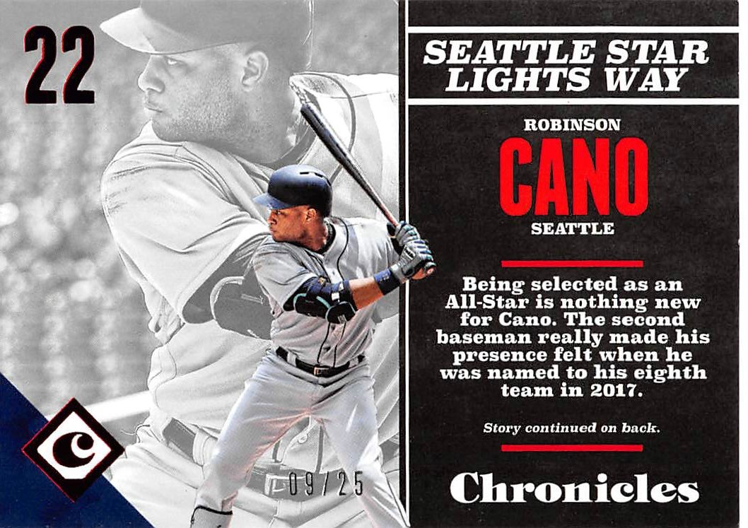 2017 Panini Chronicles Red #99 Robinson Cano