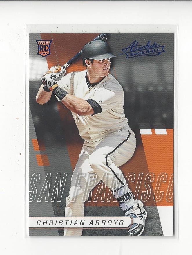 2017 Absolute Blue #5 Christian Arroyo