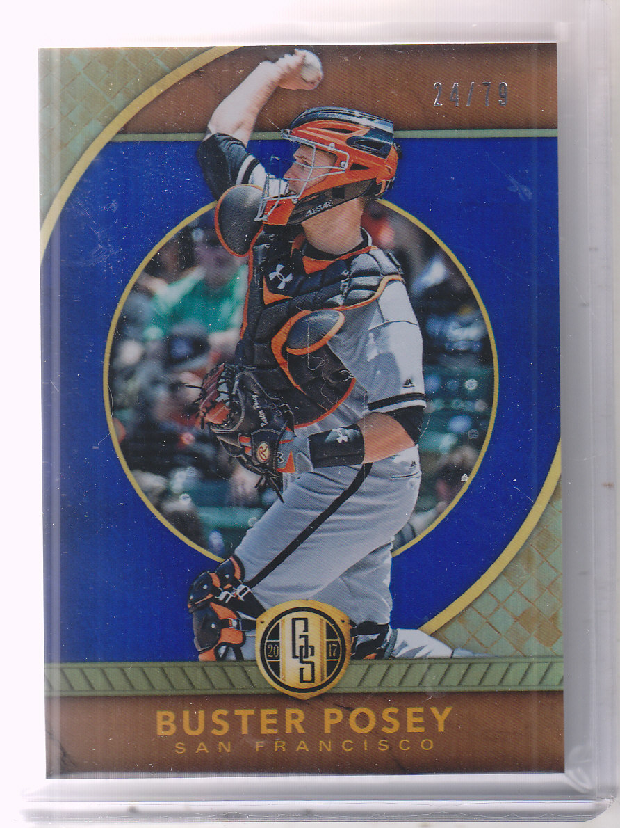 2017 Panini Gold Standard Blue #6 Buster Posey