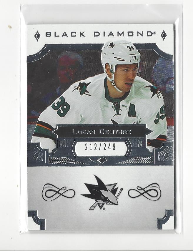 2017-18 Black Diamond #BDBLC Logan Couture