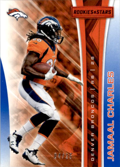 2017 Rookies and Stars Red and Blue #59 Jamaal Charles