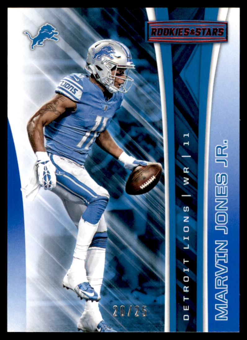 2017 Rookies and Stars Red and Blue #60 Marvin Jones Jr.