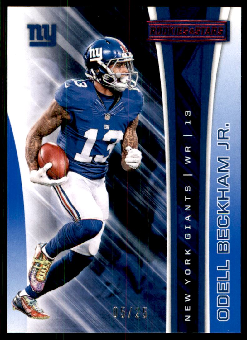 2017 Rookies and Stars Red and Blue #65 Odell Beckham Jr.