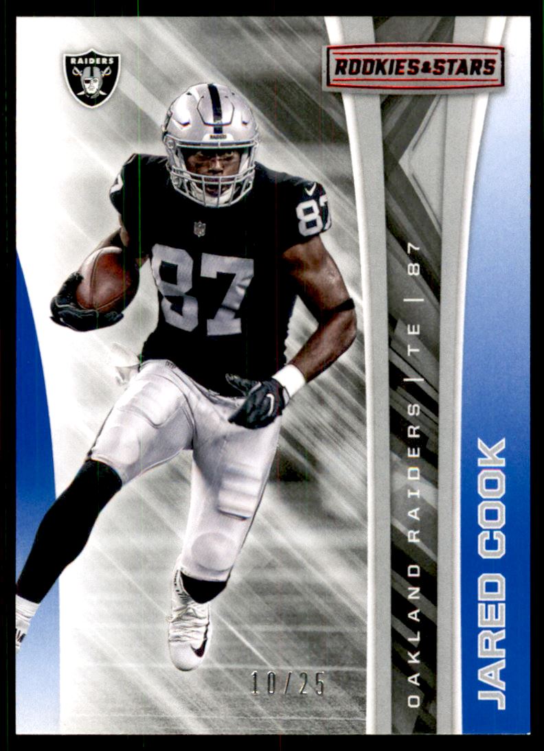 2017 Rookies and Stars Red and Blue #77 Jared Cook