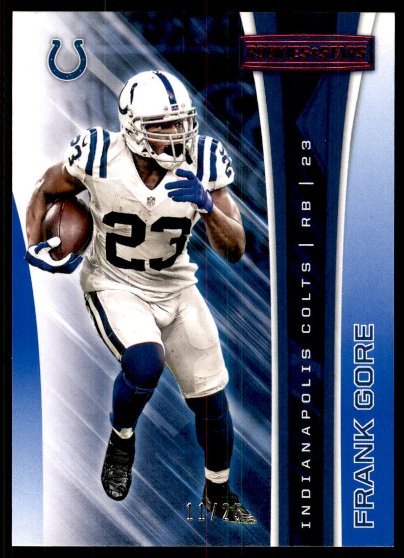 2017 Rookies and Stars Red and Blue #96 Frank Gore