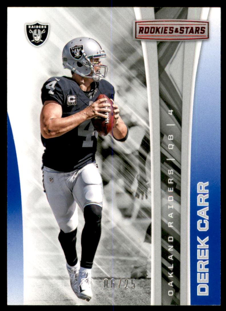 2017 Rookies and Stars Red and Blue #111 Derek Carr
