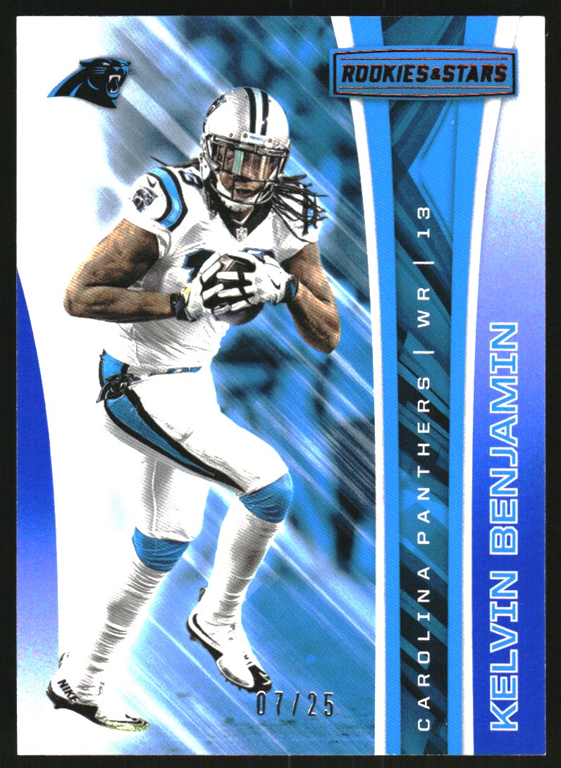 2017 Rookies and Stars Red and Blue #131 Kelvin Benjamin