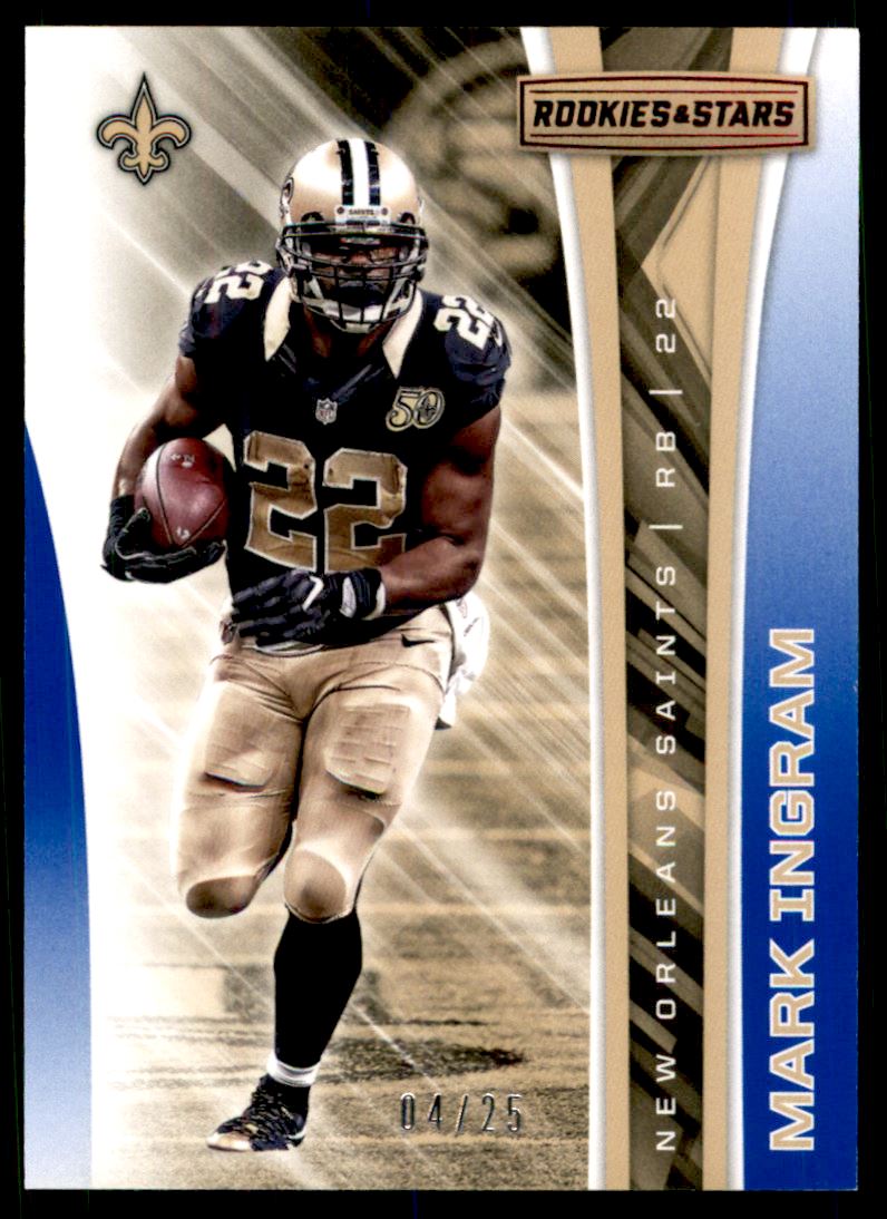 2017 Rookies and Stars Red and Blue #155 Mark Ingram