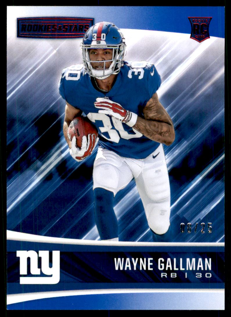 2017 Rookies and Stars Red and Blue #221 Wayne Gallman