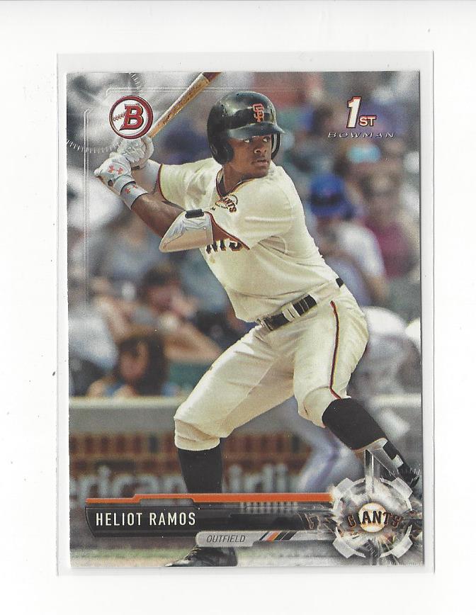 2017 Bowman Draft #BD12 Heliot Ramos