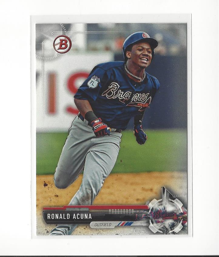 2017 Bowman Draft #BD39 Ronald Acuna