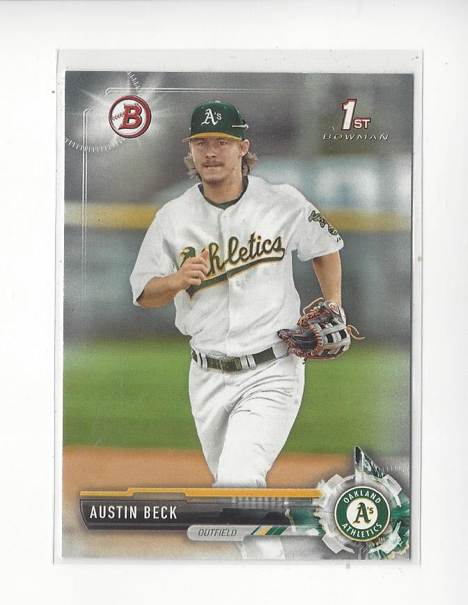 2017 Bowman Draft #BD60 Austin Beck