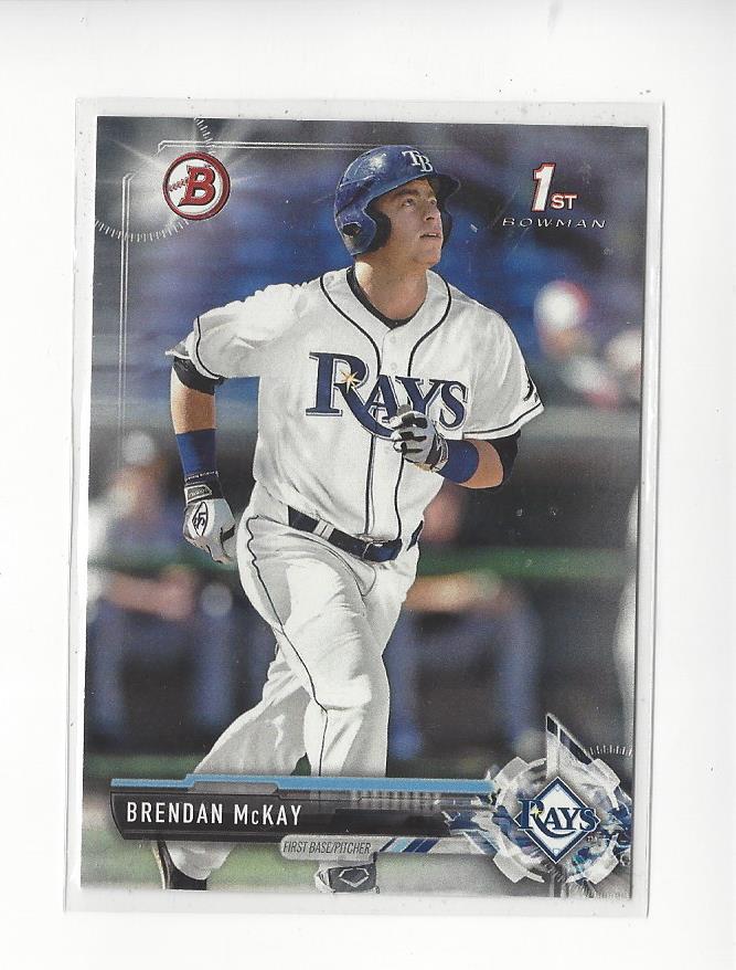 2017 Bowman Draft #BD100 Brendan McKay