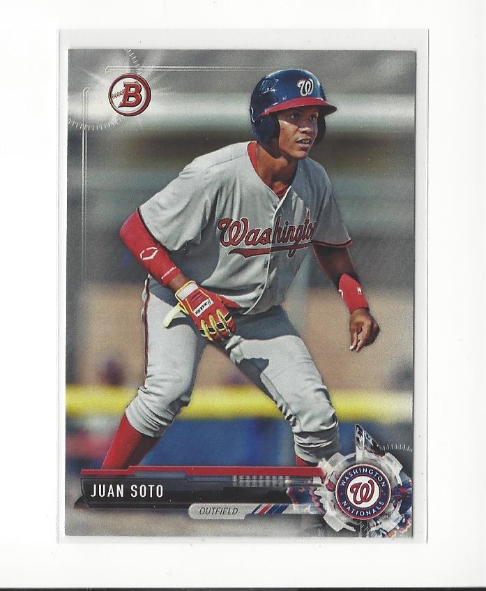 2017 Bowman Draft #BD162 Juan Soto