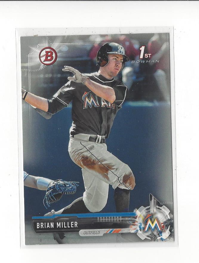 2017 Bowman Draft Silver #BD45 Brian Miller